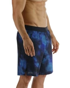 TYR Hydrosphere™ Men's Lined 7" Unbroken Shorts - Cosmic Night -Tyr MUSLCN3A 978 alt06