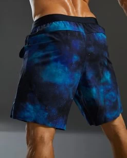TYR Hydrosphere™ Men's Lined 7" Unbroken Shorts - Cosmic Night -Tyr MUSLCN3A 978 alt10