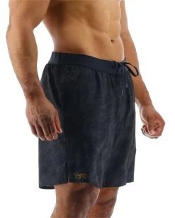 TYR Hydrosphere™ Men's Lined 9" Unbroken Shorts - Blackout Camo -Tyr MUSNLB3A 001 alt06