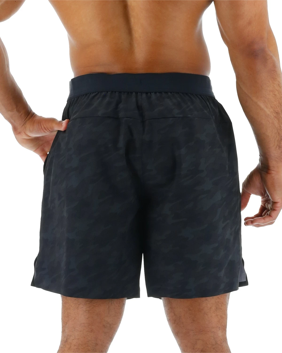 TYR Hydrosphere™ Men's Unlined 9" Unbroken Shorts - Blackout Camo 6 TYR Hydrosphere™ Men's Unlined 9" Unbroken Shorts - Blackout Camo - Image 4