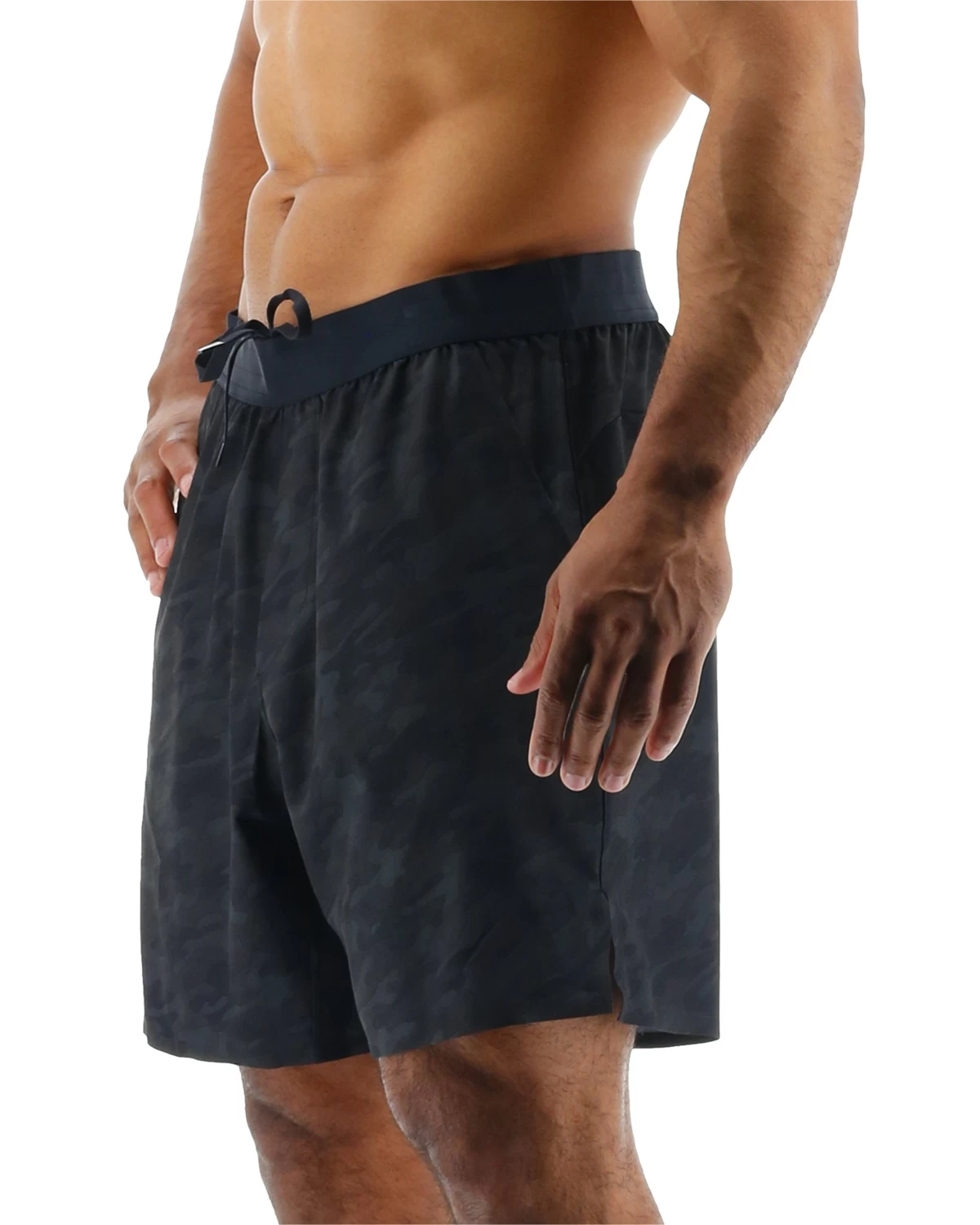 TYR Hydrosphere™ Men's Unlined 9" Unbroken Shorts - Blackout Camo 3 TYR Hydrosphere™ Men's Unlined 9" Unbroken Shorts - Blackout Camo
