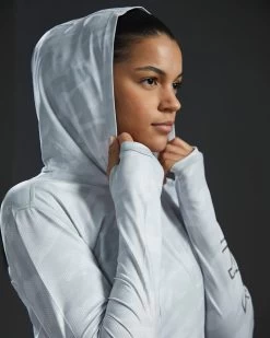 TYR SunDefense™ Women's Vented Hooded Shirt - Camohex -Tyr PLHCAX7A 990 alt10