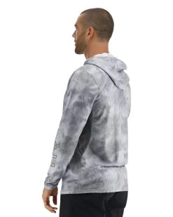 TYR SunDefense™ Men's Vented Hooded Shirt - Turbulent -Tyr PMLHTU7A 988 alt03