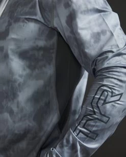 TYR SunDefense™ Men's Vented Long Sleeve Crew Shirt - Turbulent -Tyr PMLSTU7A 988 alt10