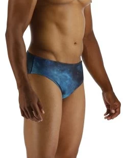 TYR Durafast Elite® Men's Brief Swimsuit - Cosmic Night -Tyr RCMN7A 978 alt06