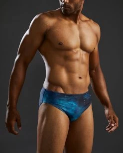 TYR Durafast Elite® Men's Brief Swimsuit - Cosmic Night -Tyr RCMN7A 978 alt09