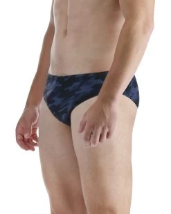 TYR Durafast Elite® Men's Brief Swimsuit - Midnight Camo -Tyr RMCM7A 401 alt02
