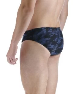TYR Durafast Elite® Men's Brief Swimsuit - Midnight Camo -Tyr RMCM7A 401 alt03
