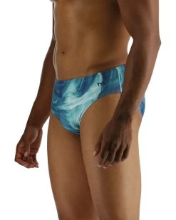 TYR Durafast Elite® Men's Brief Swimsuit - Mezio -Tyr RMEZ7A 978 alt03