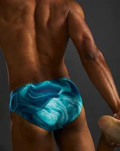 TYR Durafast Elite® Men's Brief Swimsuit - Mezio -Tyr RMEZ7A 978 alt10