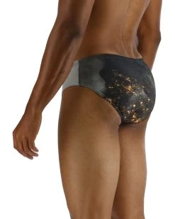 TYR Durafast Elite® Men's Brief Swimsuit - Pyrite -Tyr RPYR7A 751 alt03
