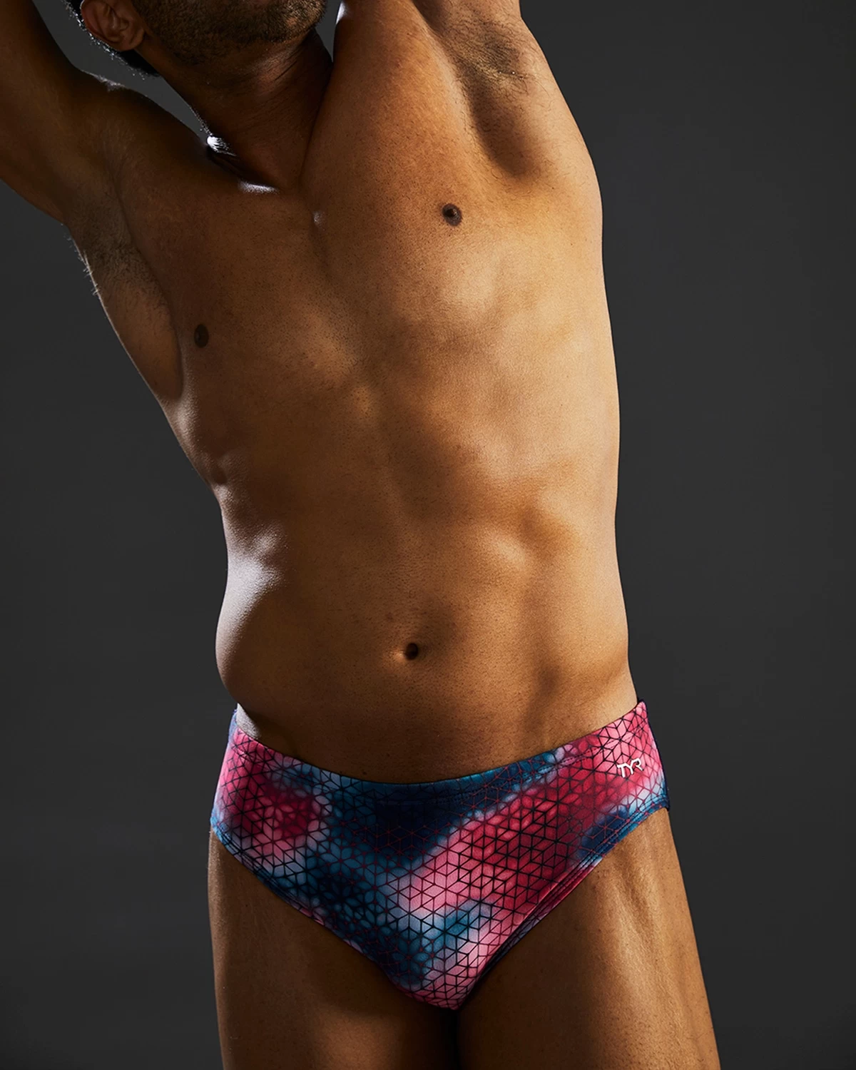 TYR Durafast Elite® Men's Brief Swimsuit - Starhex 9 TYR Durafast Elite® Men's Brief Swimsuit - Starhex - Image 7