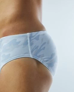 TYR Durafast Elite® Men's Brief Swimsuit - Whiteout Camo -Tyr RWCM7A 100 alt09