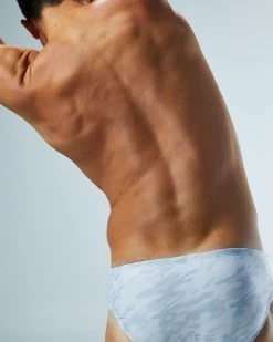 TYR Durafast Elite® Men's Brief Swimsuit - Whiteout Camo -Tyr RWCM7A 100 alt10