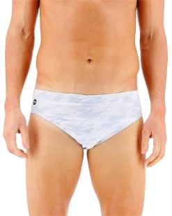 TYR Durafast Elite® Men's Brief Swimsuit - Whiteout Camo