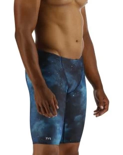 TYR Durafast Elite® Men's Jammer Swimsuit - Cosmic Night -Tyr SCMN7A 978 alt06
