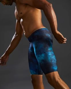 TYR Durafast Elite® Men's Jammer Swimsuit - Cosmic Night -Tyr SCMN7A 978 alt07