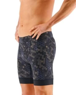 TYR Durafast Elite® Men's Workout Jammer Swimsuit - Carbon Hex -Tyr SFCHX7A 100 alt04