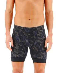 TYR Durafast Elite® Men's Workout Jammer Swimsuit - Carbon Hex