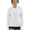 TYR SunDefense™ Women's Vented Hooded Shirt - Solid -Tyr TSFPLH7A 100 main01