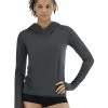 TYR SunDefense™ Women's Vented Long Sleeve Crew Shirt - Solid -Tyr TSFPLH7A 927 main01