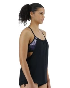 TYR Women's Shea 2-in-1 Tank - Polyhedron -Tyr TSHPLH7A 185 alt06
