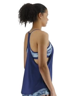 TYR Women's Shea 2-in-1 Tank - Shale -Tyr TSHSHA7A 461 alt05