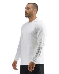TYR SunDefense™ Men's Vented Hooded Shirt - Solid 17 TYR SunDefense™ Men's Vented Hooded Shirt - Solid -Tyr TSMPLH7A 100 alt04