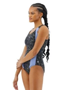 TYR Durafast Elite® Women's Max Splice Controlfit Swimsuit - Carbon Hex -Tyr TSPCHX7A 001 alt04