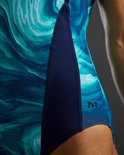 TYR Durafast Elite® Women's Max Splice Controlfit Swimsuit - Mezio -Tyr TSPMEZ7A 978 alt10