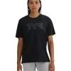 TYR UltraSoft Women's Big Logo Tri-Blend Tech Tee 1 TYR UltraSoft Women's Big Logo Tri-Blend Tech Tee -Tyr USSTMC3AF 001 main01