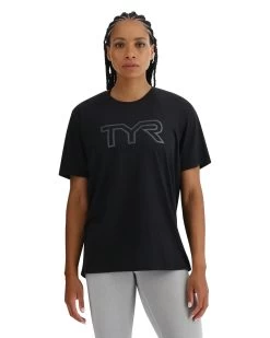 TYR UltraSoft Women's Big Logo Tri-Blend Tech Tee