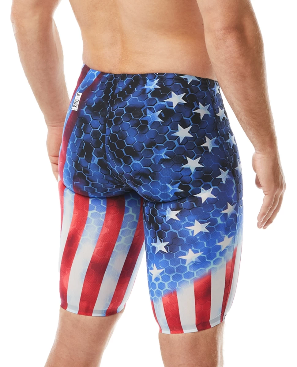 TYR Men's Avictor® High Jammer - Supernova USA 4 TYR Men's Avictor® High Jammer - Supernova USA - Image 2