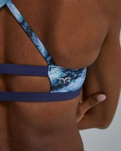 TYR Women's Cara Bralette - Shale -Tyr bcsol7a 844 alt08