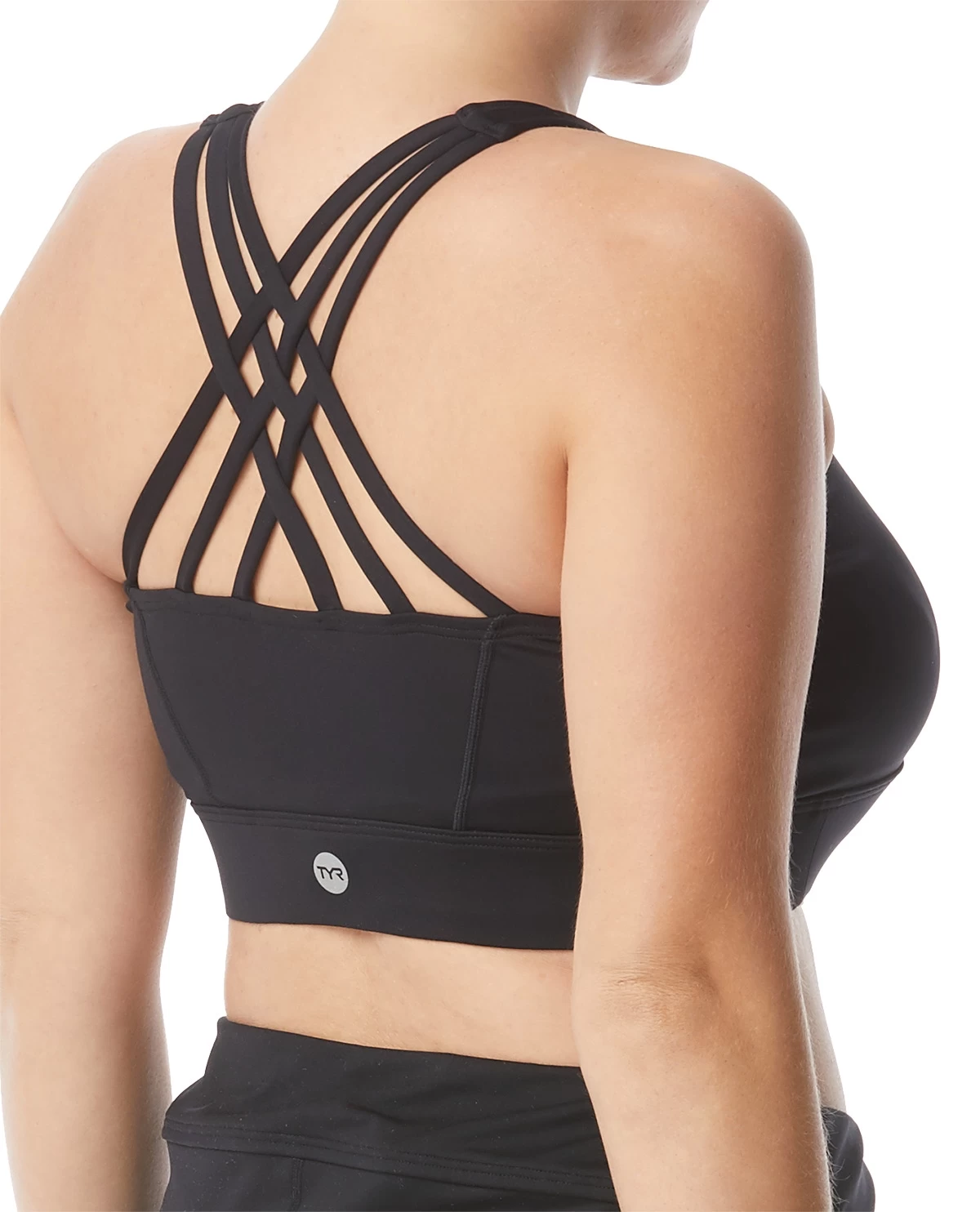 TYR Women's Plus Jojo Top - Solid 4 TYR Women's Plus Jojo Top - Solid - Image 2