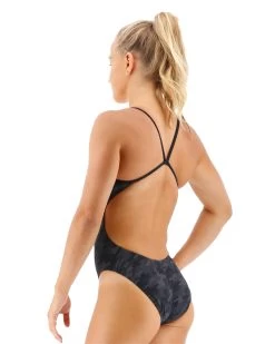 TYR Durafast One® Women's Cutoutfit Swimsuit - Blackout Camo 15 TYR Durafast One® Women's Cutoutfit Swimsuit - Blackout Camo -Tyr cbca7a 022 alt04