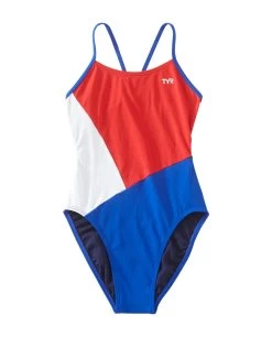TYR Durafast One® Girls' Cutout Swimsuit - Solid Splice Block 8 TYR Durafast One® Girls' Cutout Swimsuit - Solid Splice Block -Tyr cbsol7y 636 alt01