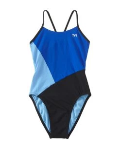 TYR Durafast One® Girls' Cutout Swimsuit - Solid Splice Block 9 TYR Durafast One® Girls' Cutout Swimsuit - Solid Splice Block -Tyr cbsol7y 771 alt01