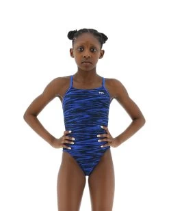 TYR Durafast Elite® Girls' Cutoutfit Swimsuit - Fizzy