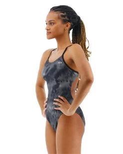TYR Durafast Elite® Women's Cutoutfit Swimsuit - Turbulent -Tyr ctur7a 927 alt06 8
