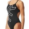 TYR Durafast One® Women's Cutoutfit Big Logo Swimsuit -Tyr ctyrt7a 060 alt05b