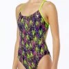 TYR Durafast One® Women's Cutoutfit Swimsuit - Waikiki -Tyr cwai7a 728 alt05 10