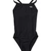 TYR Durafast One® Girls' Solid Diamondfit Swimsuit - Solid -Tyr ddrf7y 001 alt01