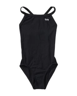 TYR Durafast One® Girls' Solid Diamondfit Swimsuit - Solid