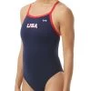 TYR Durafast Elite® Women's Diamondfit Swimsuit - Hexa USA 1 TYR Durafast Elite® Women's Diamondfit Swimsuit - Hexa USA -Tyr dheus7a 404 alt05