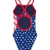 TYR Durafast One® Girl’s Diamondfit Swimsuit - Star Spangled 1 TYR Durafast One® Girl’s Diamondfit Swimsuit - Star Spangled -Tyr dhgr7y 636 alt02