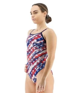 TYR Durafast One® Women's Diamondfit Swimsuit - Homeland -Tyr dhml7a 001 alt03 1 1