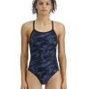 TYR Durafast Elite® Women's Diamondfit Swimsuit - Midnight Camo -Tyr dmcm7a 401 main01