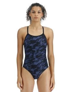 TYR Durafast Elite® Women's Diamondfit Swimsuit - Midnight Camo