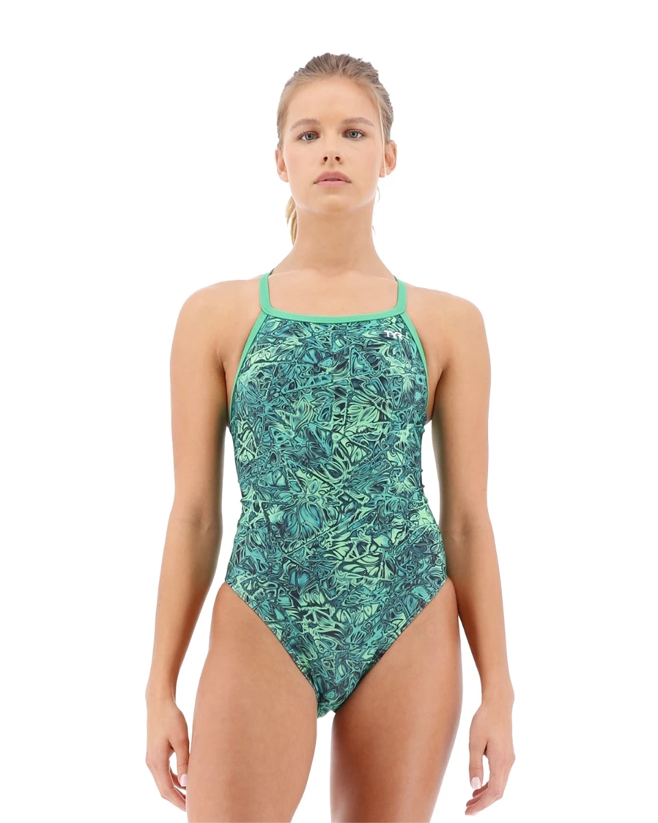 TYR Durafast Lite® Women's Diamondfit Swimsuit - Nebulous 8 TYR Durafast Lite® Women's Diamondfit Swimsuit - Nebulous - Image 6